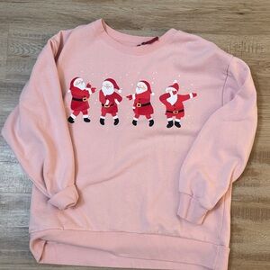 Pink Santa Dance Sweatshirt
